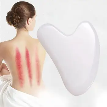 Praktični potovalni Obliki Srca Dvigalo Kože, Sintetičnih Masaža Telesa z Belo Strgalo Odbor za Obraz za Nego Kože