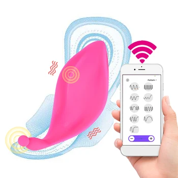 Prenosni Hlačne Vibrator Sex Igrače za Žensko G Spot Stimulator Klitorisa APP Remote Control Nevidno Vibracijsko Jajce Sex Shop