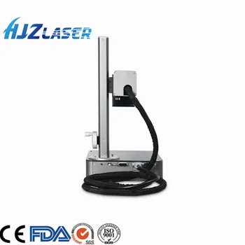 Prenosni mini laserski označevalec 20W 30W 50 W fiber laser marking pralni qr kodo lasersko graviranje stroj