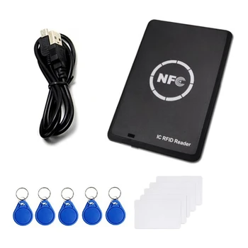 RFID kopirni stroj Duplicator Keyfob NFC Bralnik Pametnih Kartic, Pisatelj, 13.56 Mhz Šifrirana Programer USB tekočina iz EM4305 Kartico Oznako Izvod