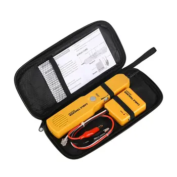 RJ11 Omrežje Telefonske Žice Kabel Tester Toner Tracker Diagnosticiranje Ton Skladu Finder Sledilnega Detektor Orodij za spletno Povezovanje
