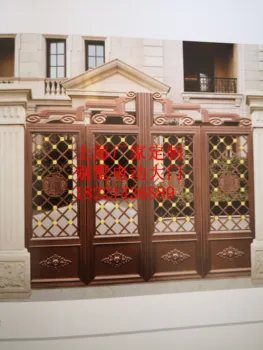Shanghai Hench po meri, ZDA Avstralija domačo uporabo dekorativna kovinska vrtna vrata za prodajo