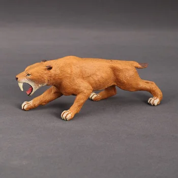 Simulacija Starodavna Bitja Košatim zobati Tiger Ledena doba Živali Model Prazgodovinske Bitje, Igrače za Otroke