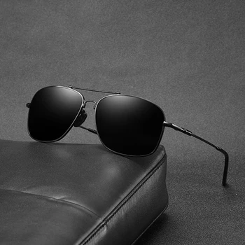 Sončna očala Moške Spolne Letnik Kovinski Disk Polarizirana UV400 Objektiv Ženske sončna Očala Moški Gradient Očala Dodatki Modni 1906