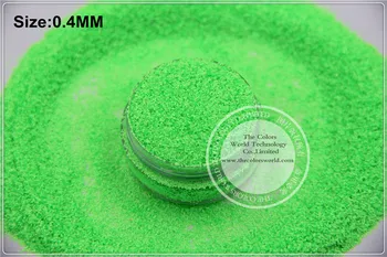 TCF501 Neonsko Zelene Barve 0,4 mm velikost topila odporne bleščice za nohte Art nail Polish ali drugih DIY dekoracijo