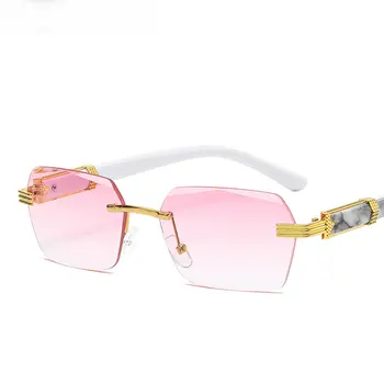 Trendy Majhen Pravokotnik sončna Očala Ženske 2021 Steampunk 90. letih sončna Očala UV400 Gothic Počitnice Plaže Mačka Oči Hip Hop Očala