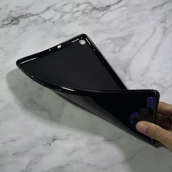 Ultra-tanko mehko Pregleden TPU Primeru Pokrovček Za Samsung Galaxy Tab 10.1 2019 SM-T510 SM-T515 T510 T515