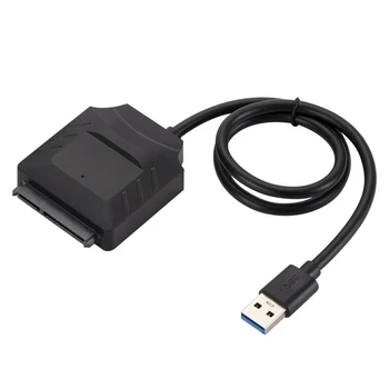 USB 3.0, Da SATA 3 Kabel SATA Na USB Adapter za Pretvorbo Kabel Podpira 2.5/3.5 Inch Zunanji SSD Trdi Disk Adapter