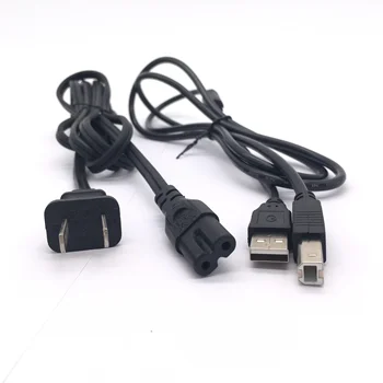 USB Kabel+Napajalni Kabel Tiskalnika za Canon Pixma MP640 MP980 MP950 MP960 MP990 MP970