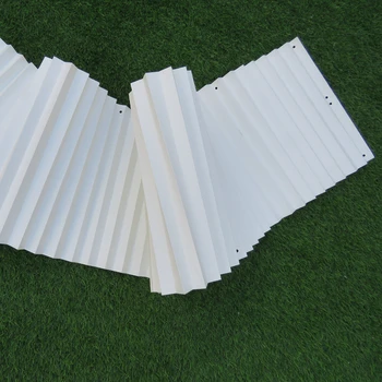 Ustvarjalne Surround Flip Origami Poroko Strop Ozadju Dekoracijo Scene Postavitev Fazi Okna Okraski Val Papirja