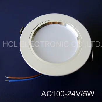 Visoka kakovost 5630 SMD LED stropna svetilka AC100-240V 5w led Downlight,led 5W strop svetlobe Toplo bela brezplačna dostava 10pcs/veliko