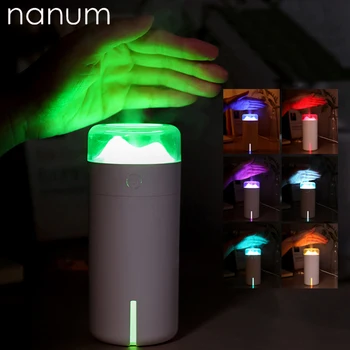 Vonj eteričnega Olja Difuzor Mini Ultrazvočno Ustvarjalne Dashan Vlažilnik Čistilec Svetlobe LED, USB Avto osvežilcev Zraka Megle Maker