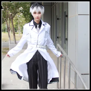 Vroče Tokyo Ghoul Anime Cosplay Halloween Kostum Za Moškega, Žensko Cos Finsin Zuozum Sasaki Haise Cosplay Kostum Windbreaker Obleko