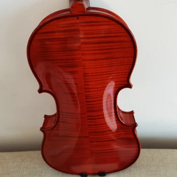 Vse Evropske smreka 100% Ročno Violino 4/4 močno ton ！Italijanski Burgundija trdna violino Strokovno Glasbila Brezplačno
