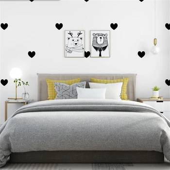 wellyu Skandinavski slog ozadje ins sodobno minimalistično geometrijo ljubezen srce oblikovan dnevna soba, spalnica обои TV ozadju stene papirja