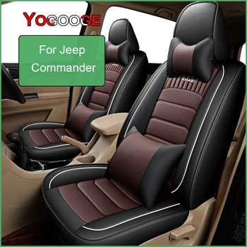 YOGOOGE Avto Sedeža Kritje Za Jeep Commander Grand Wagoneer GLADIATOR Auto Dodatki Notranjost (1seat)