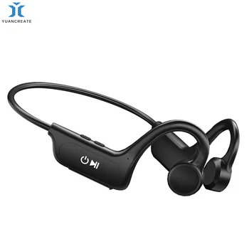 YUANCREATE Nove Kostne prevodnosti Športne Slušalke Brezžične Bluetooth Slušalke Ear-kavelj Res Kostne Prevodnosti Gladko S spominom