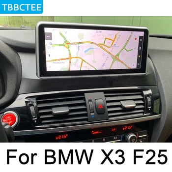 Za BMW X3 F25 2011~2013 CIC Avto Android Radio, GPS Multimedijski predvajalnik, stereo HD Zaslon Navigacijska tipka Navi Medijev WIFI Zemljevid