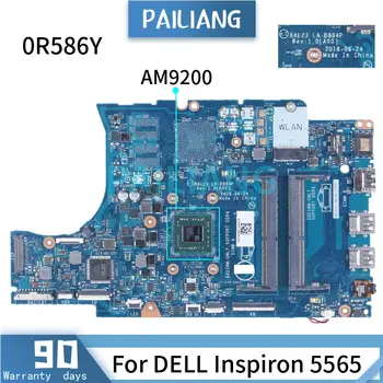 Za DELL Inspiron 5565 AM9200 Prenosni računalnik z Matično ploščo 0R586Y LA-D804P DDR4 Zvezek Mainboard