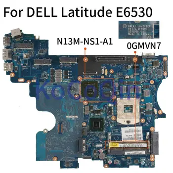 Za DELL Latitude E6530 Zvezek Mainboard CN-0GMVN7 0GMVN7 QALA1 LA-7762P N13M-NS1-A1 SLJ8A Prenosni računalnik z Matično ploščo DDR3
