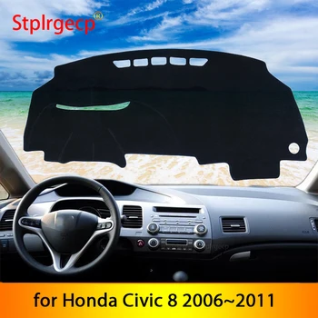 za Honda Civic 8 2006~2011 Anti-Slip Mat nadzorna plošča Pokrov Pad Dežnik Dashmat Avto Dodatki 2010 2009 2008 2007 StylingCovers