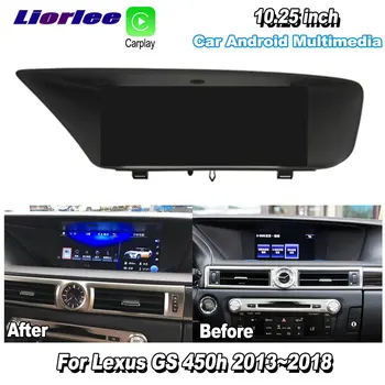 Za Lexus GS 450h GS450h Obdobje 2013-2018 Avto HD Zaslon TV Android, GPS Navigacija Multimedijski Sistem Stereo Radio