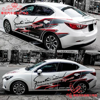 ZA Mazda 3 telo zunanjost dekoracijo prilagojene po meri spremembo nalepke nalepke