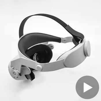 Za Oculus Quest 2 Quest2 Halo Glavo Trak Oprema Smart 3D Virtualni Realnosti VR Očala, Slušalke Čelada Occulus Oculis Pravi Set