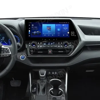 Za Toyota Highlander 2021 2022 Android 9 Carplay Radio Predvajalnik Avto GPS Navigacija Vodja Enote, Avtomobilski Stereo sistem Mutimedia Igralec
