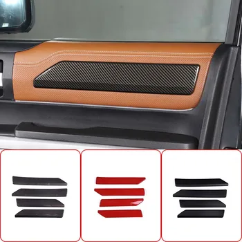 Za Toyota Tundra 2015-2021 ABS ogljikovih vlaken avto styling notranja vrata plošča trim nalepke avto Notranje spremembe dodatki