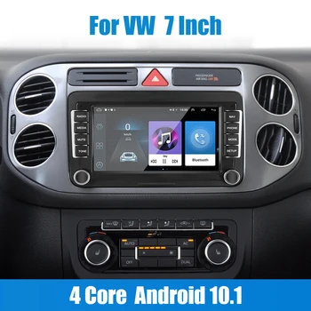 Za VW/Vw Seat Škoda Golf, Passat 1G+16 G 2 Din 7 Palčni Avto Radio Multimedijski Predvajalnik, Bluetooth, WiFi, GPS, Android 10.1