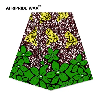 Zadnje afriške tiskanja tkanine AFRIPRIDE afriki ankara tiskanja 100% visoko kakovostnega bombaža tradicionalnih batik obrti tkanine A18F0572