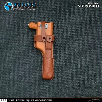 ZYTOYS 1/6 Obsega WW2 nemška Vojska Mauser C96 Usnjeni Torbici Orodje Vojske Model 12 Inch figuric Dodatki brez Orožja
