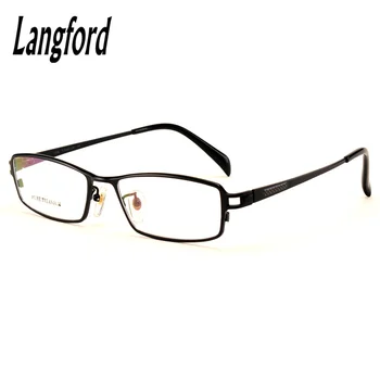 čistega titana poslovnih optična očala okvirji moških titana recept Visoke kakovosti polno okvir Kitajska očala plain8135