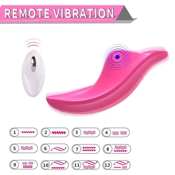 Ženske, Brezžični Daljinski upravljalnik z vibriranjem Jajce Seks-igrače Prenosni Stimulator Klitorisa Nevidno Tiho Hlačne Vibrator
